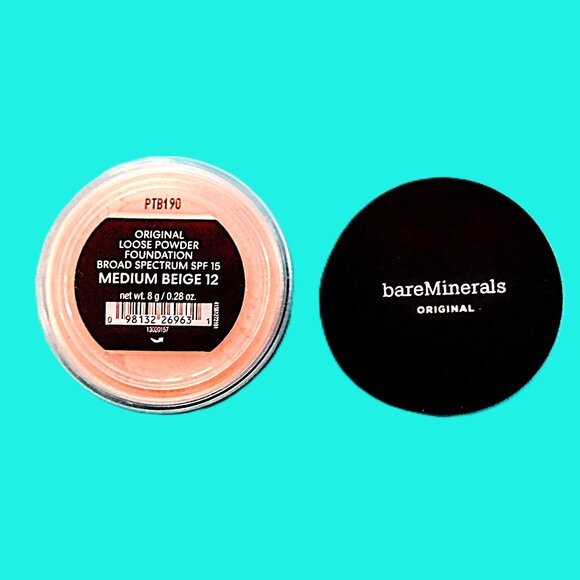 BareMinerals Original Loose Powder Foundation (8 g) SPF 15 ~ Med. Beige 12 ~ NEW - Picture 4 of 6
